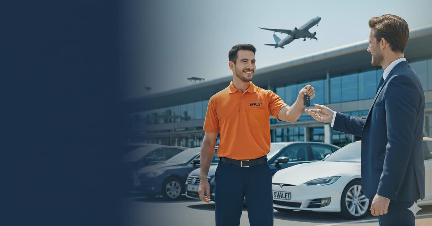 Service de voiturier SVALET à l'aéroport de Roissy Charles de Gaulle - Prise en charge au terminal